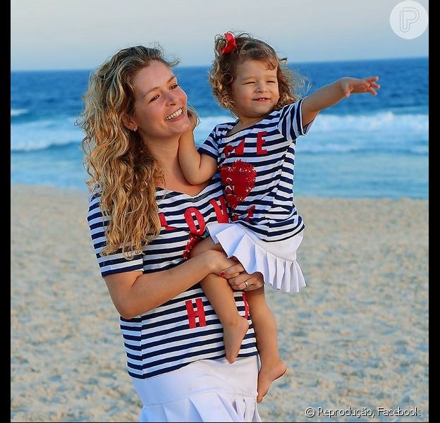 Bianca Castanho lançou uma grife de roupas para mães e filhos se vestirem com looks iguais