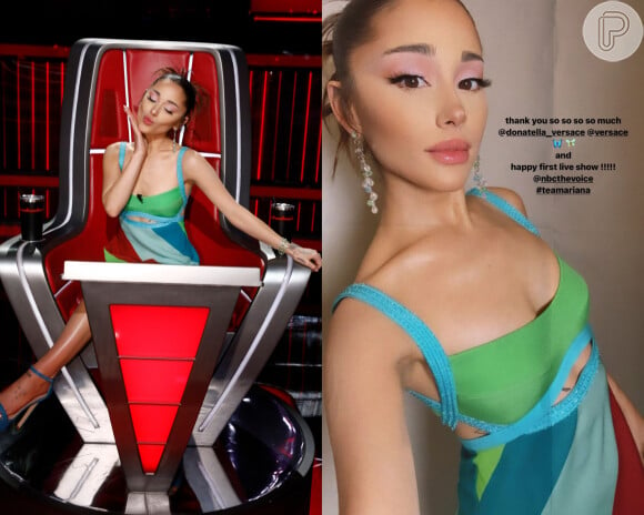 Look de Ariana Grande inspirado em filme 'De Repente 30' foi elaborado por 6 meses. Fotos!