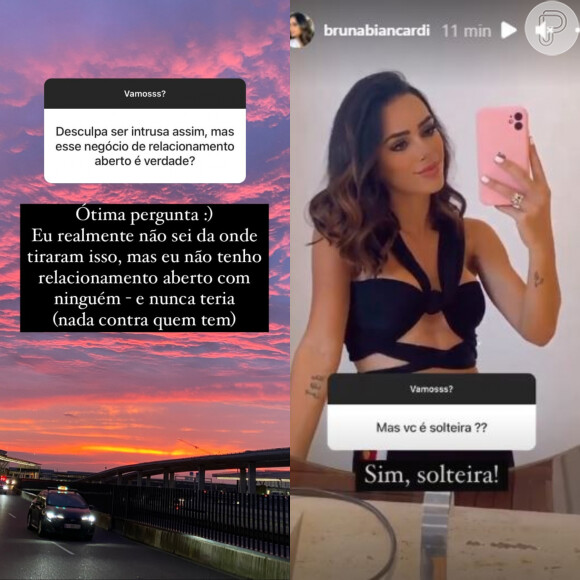 Bruna Biancardi descarta relacionamento com Neymar e declara: 'Solteira'