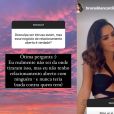 Bruna Biancardi explicou, em meio a boatos de que teria um relacionamento aberto com Neymar, que jamais viveria um namoro desse tipo