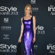 Vestido de festa midi: a atriz Nicole Kidman surgiu com produção com paetês  Armani Privé  