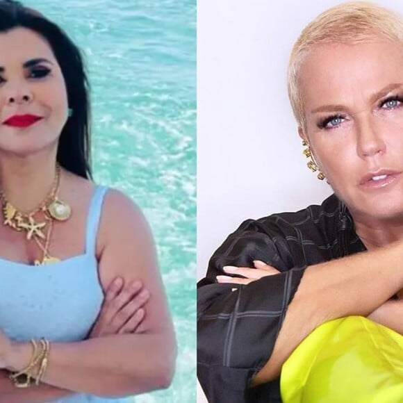 Mara Maravilha alfineta Xuxa Meneghel