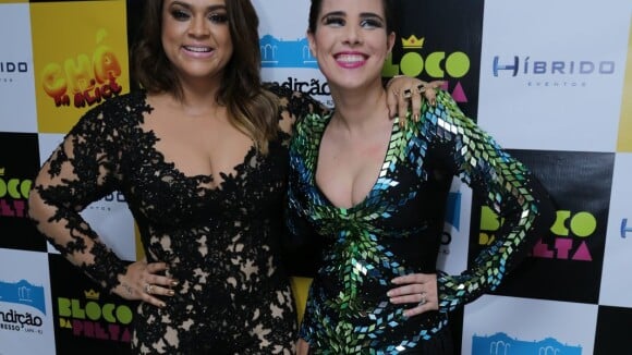Wanessa e Preta Gil capricham no look sensual para dueto em show no Rio