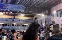 Vídeo: Bruna Gonçalves mostra samba no pé em ensaio da Beija-Flor, escola da qual é musa