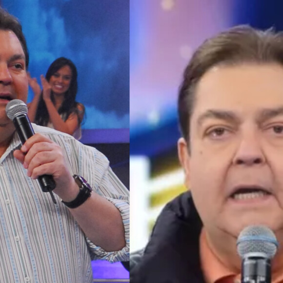 Fausto Silva surgiu mais magro e surpreendeu a web