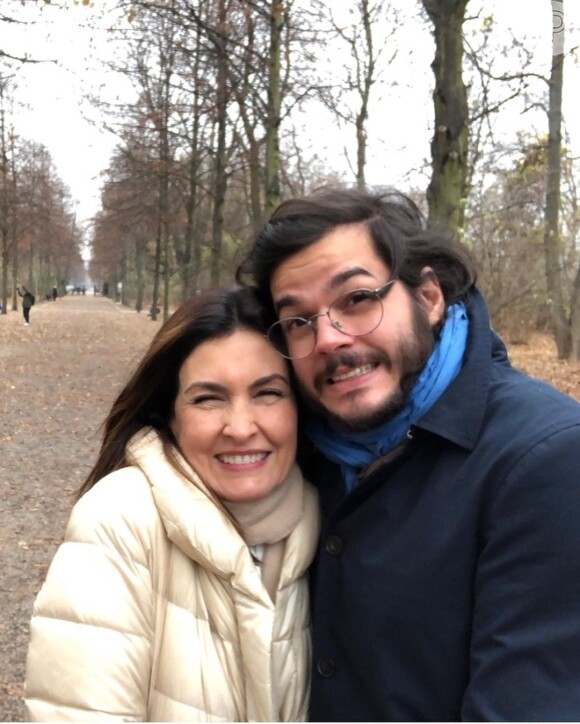 Fátima Bernardes namora com Túlio Gadêlha, 25 anos mais novo que ela