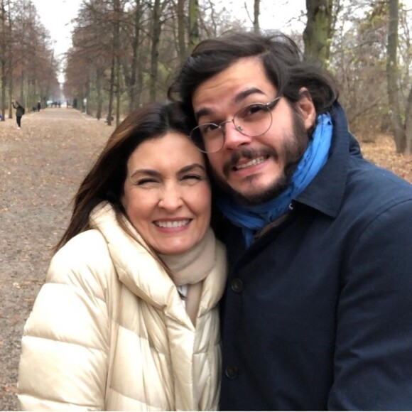 Fátima Bernardes namora com Túlio Gadêlha, 25 anos mais novo que ela