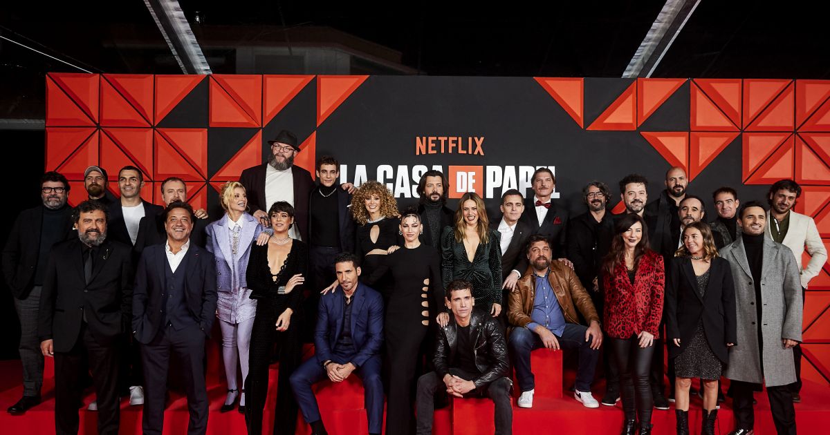 Elenco de 'La Casa de Papel' se reuniu para lançamento de nova ...