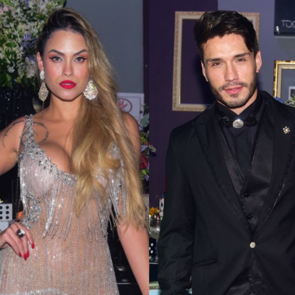 Sarah Andrade e Lucas Viana se 'esbarram' em festa de 25 anos de Gabi Martins em São Paulo