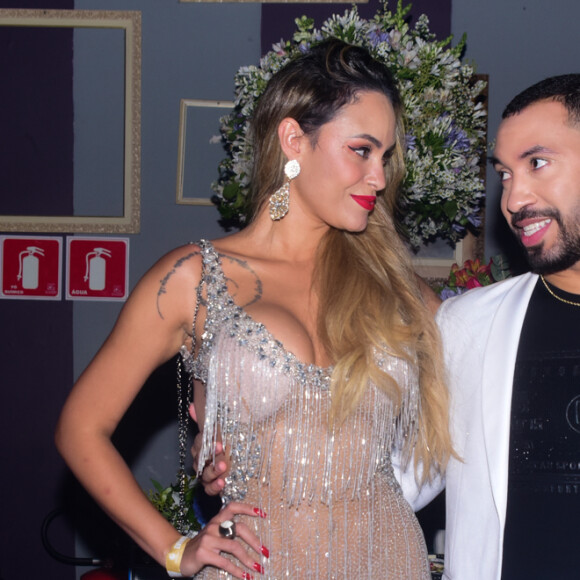 Sarah Andrade, que encontrou Gil do Vigor na festa de Gabi Martins, disse que tensão ao encontrar o ex é a mesma esperada após o fim de um relacionamento