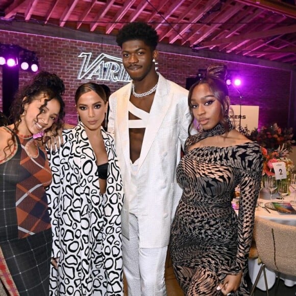 Anitta posa com Normani e Lil Nas X na Variety Hitmakers