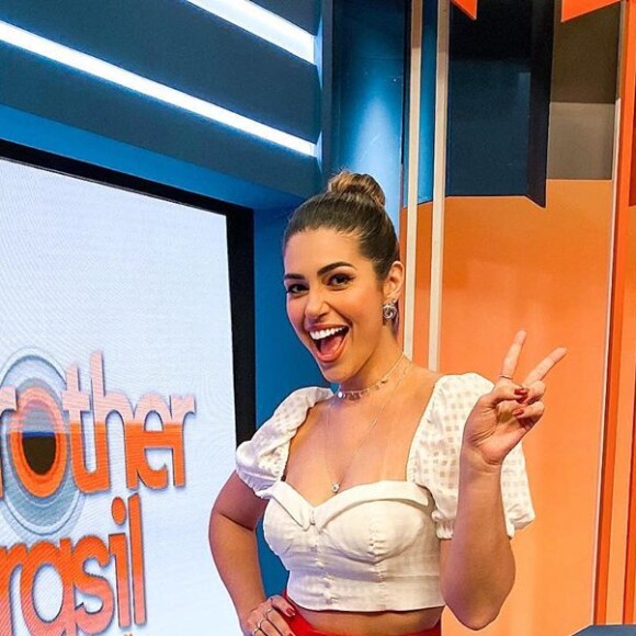 Vivian Amorim apresentou 'BBB - A Eliminação' por dois anos, mas se afastará em 2022 por conta da gravidez