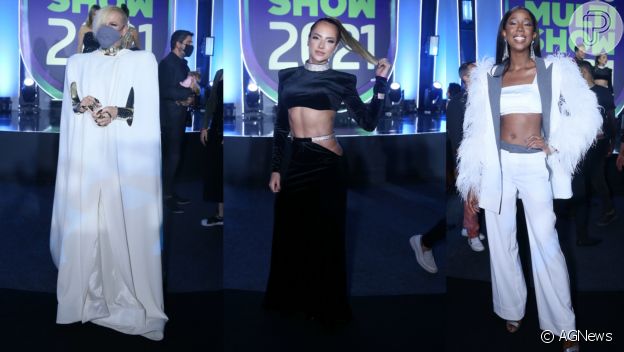 Looks neutros do 'Prêmio Multishow' ganharam 'upgrade' com detalhes estilosos