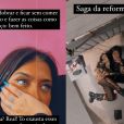 Mirella detalha reforma que está fazendo no novo quarto após mudança por divórcio de Dynho Alves enquanto ele está confinado em 'A Fazenda 13'