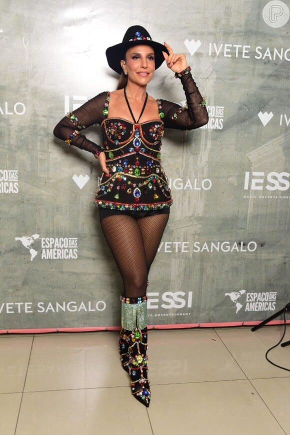 Ivete Sangalo fez show em SP nesta sexta-feira, 10 de dezembro de 2021