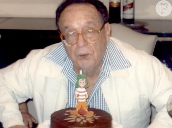 Roberto Gómez Bolaños comemorou seus 85 anos em fevereiro deste ano, em Cancún, no México