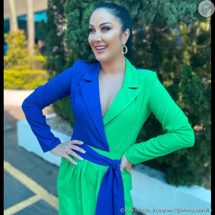 Helen Ganzarolli é contratada do SBT há 21 anos Purepeople Helen Ganzarolli é contratada do SBT há 21 anos Purepeople