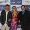 Marcius Melhem, Christine Fernandes e Leandro Hassum posam na pré-estreia de 'Os Caras de Pau'
