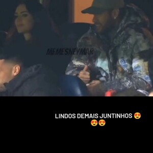 Último flagra de Bruna Biancardi e Neymar havia sido no domingo (12), assistindo o jogo do PSG lado a lado