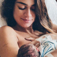 Thaila Ayala relata experiência difícil no pós-parto do 1º filho: 'Abriu meu peito'