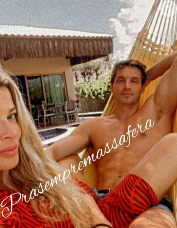 Grazi Massafera e o novo namorado, Alexandre Machafer chegaram a fazer viagem romântica juntos, mas tentaram manter a discrição nas redes sociais