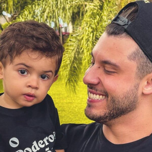 Murilo Huff se declarou para Leo, seu filho com Marília Mendonça