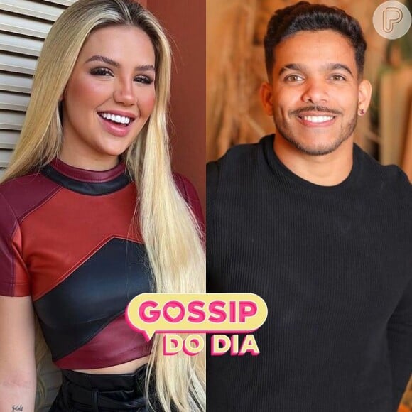 Lucas Albert e Vivi Wanderley, ambos influecers, também ficaram em festa de pré-reveillon