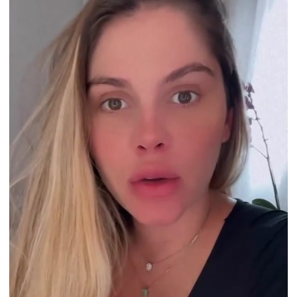 Bárbara Evans resolveu cortar as comidas calóricas e adotar uma alimentação 100% saudável: 'Tô comendo saudável, pra mim e pra bebê'