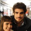 Maria Casadevall e Caio Castro estão juntos desde que se conheceram nos bastidores da novela 'Amor à Vida'