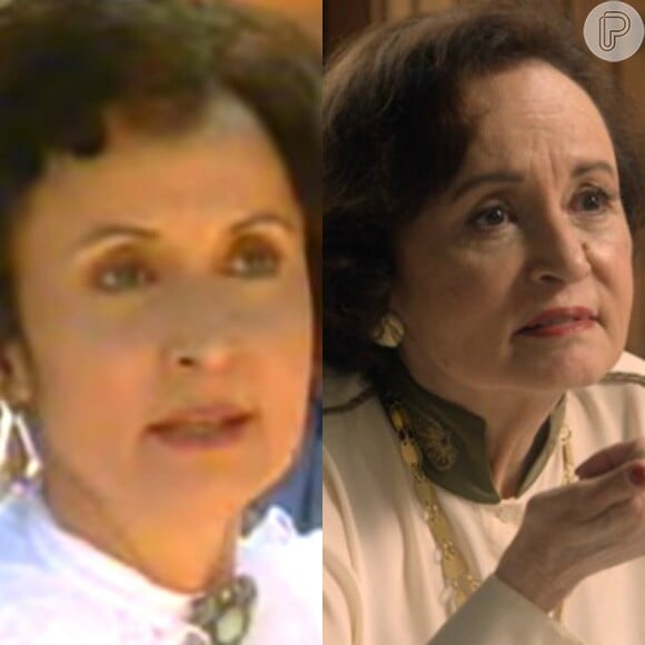 Em 'As Pupilas do Senhor Reitor', Joana Fomm interpretou a Eugênia Carlota. A atriz viveu a Odete da novela 'Boogie Oogie'