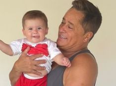 Filha de Virgínia Fonseca posa sorridente com avô Leonardo e web compara: &#039;Sua cara&#039;
