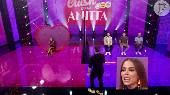 Anitta participou de quadro para encontrar um crush na TV