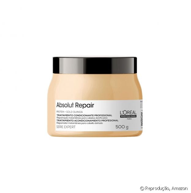 Máscara de Tratamento Absolut Repair Gold, L'Oreal Professionnel Paris