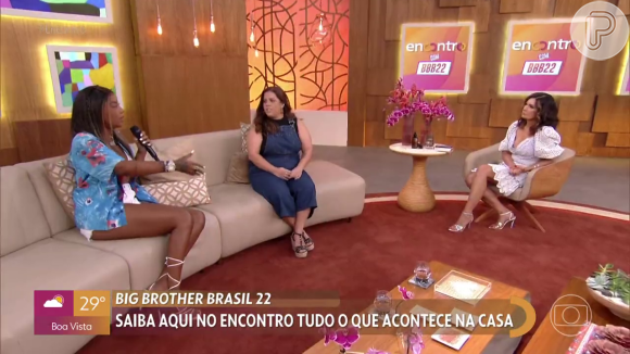 BBB 22: Fátima Bernardes provocou Ludmilla e questionou se a cantora estava com ciúmes, mas ela negou