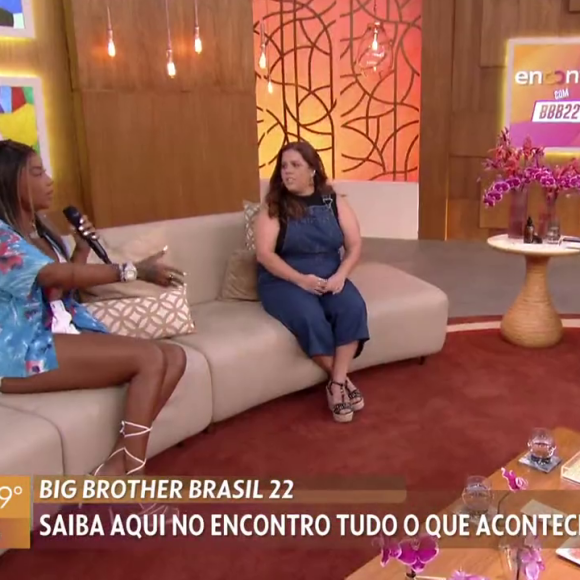 BBB 22: Fátima Bernardes provocou Ludmilla e questionou se a cantora estava com ciúmes, mas ela negou