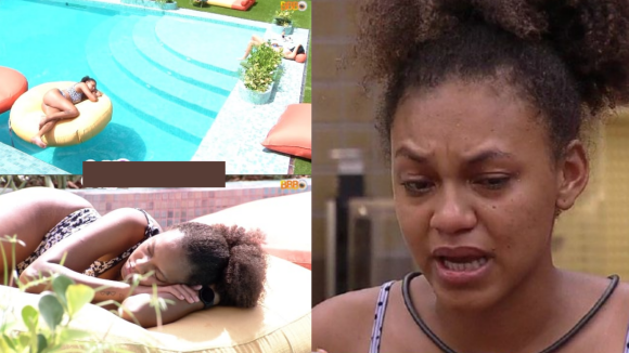 'BBB 22': após choro e mal-estar com Naiara Azevedo, Linn e Natália, Jessilane se isola na piscina