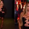Vestido com cut out e transparência: Gabi Martins ousa em look preto para festa de Luan Santana