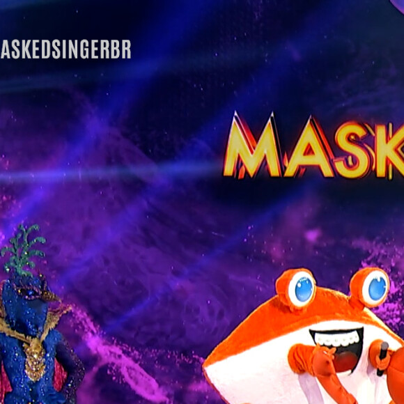 'The Masked Singer': Caranguejo foi parar no time de eliminação, mas acabou salvo, deixando o Bebê como o grande eliminado da noite - tratava-se do cantor Dudu Nobre