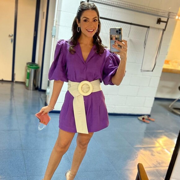 Thais Fersoza é repórter dos bastidores do 'The Voice+'