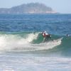 Romulo Neto mostrou que sabe surfar e não fez feio, neste sábado 06 de dezembro de 2014