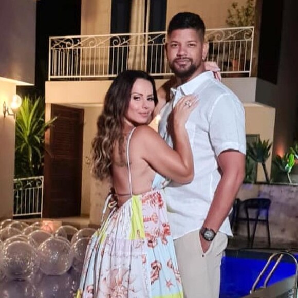 Viviane Araujo passou por um tratamento de reprodução assistida para conseguir engravidar do primeiro filho com Guilherme Militão