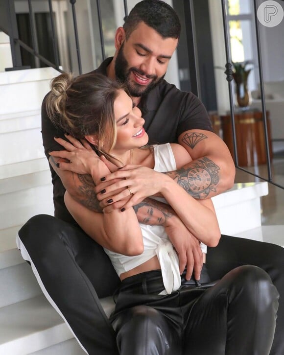 Gusttavo Lima se casou com a modelo Andressa Suita, com quem está até hoje