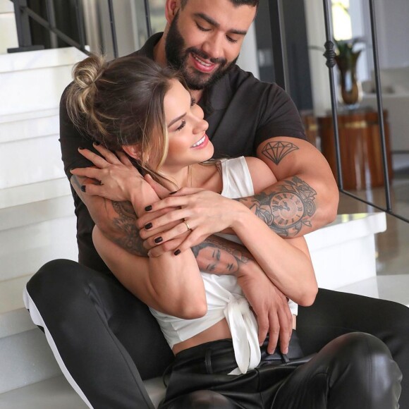 Gusttavo Lima se casou com a modelo Andressa Suita, com quem está até hoje