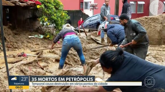 Tragédia em Petrópolis: mãe perdeu filha e parentes após cavar lama com enxada durante horas