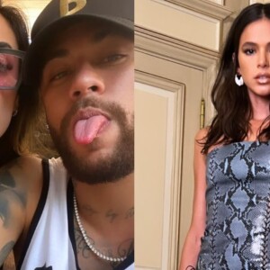 Neymar teria pedido para Bruna Biancardi ir embora de Paris por causa de Bruna Marquezine