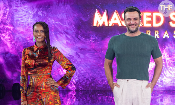 The Masked Singer: Rodrigo Lombardi e Taís Araújo deixarão o programa porque já estavam com outros projetos na TV Globo para o segundo semestre