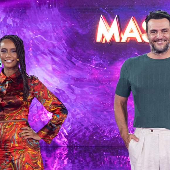 The Masked Singer: Rodrigo Lombardi e Taís Araújo deixarão o programa porque já estavam com outros projetos na TV Globo para o segundo semestre