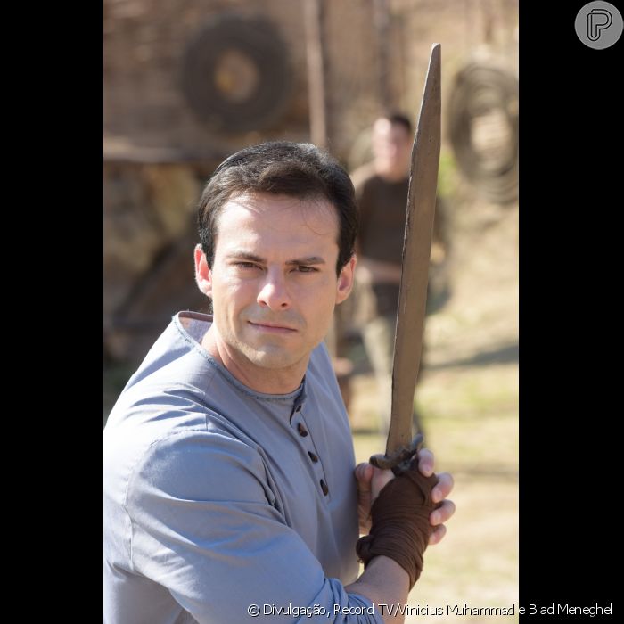 Na 5ª temporada da novela 'Reis', Amasa (adulto) é o personagem de Raphael Montagner Purepeople