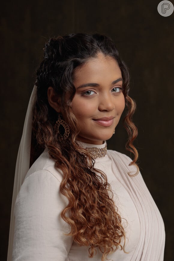 Na oitava temporada da série/novela 'Reis', Tamar é interpretada por Esther Oliveira