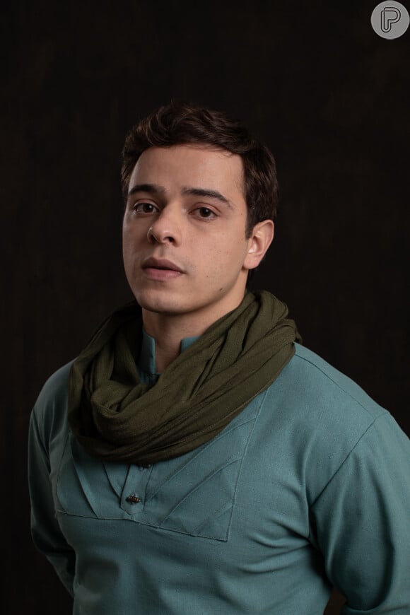 Na oitava temporada da série/novela 'Reis', Natanzinho na juventude é o papel de Yago Pinheiro